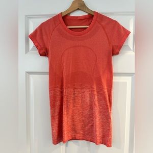 Lululemon, women’s, swiftly short sleeve, full length